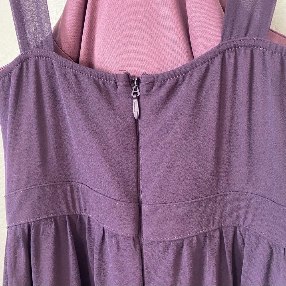 NWOT Lulu’s Air of Romance Dusty Purple Maxi Dress - Sz M - Picture 13 of 14